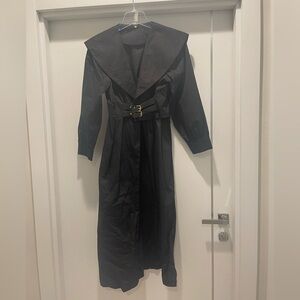 Elegant Black Trench Coat